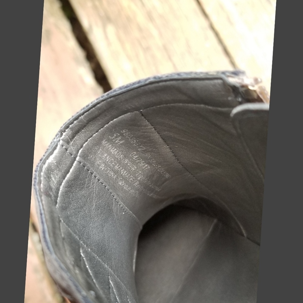 Metallic Silver Booties - Picture 4 of 5